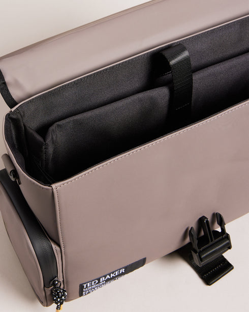 <P>Rubberised Satchel</P>